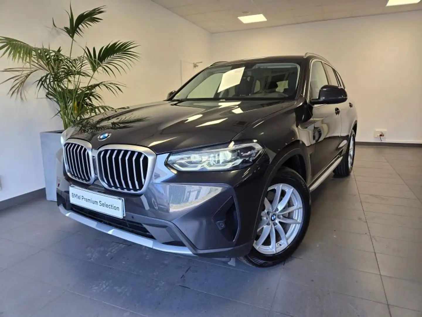 BMW X3 sDrive18d 150ch Business Design Gris - 1