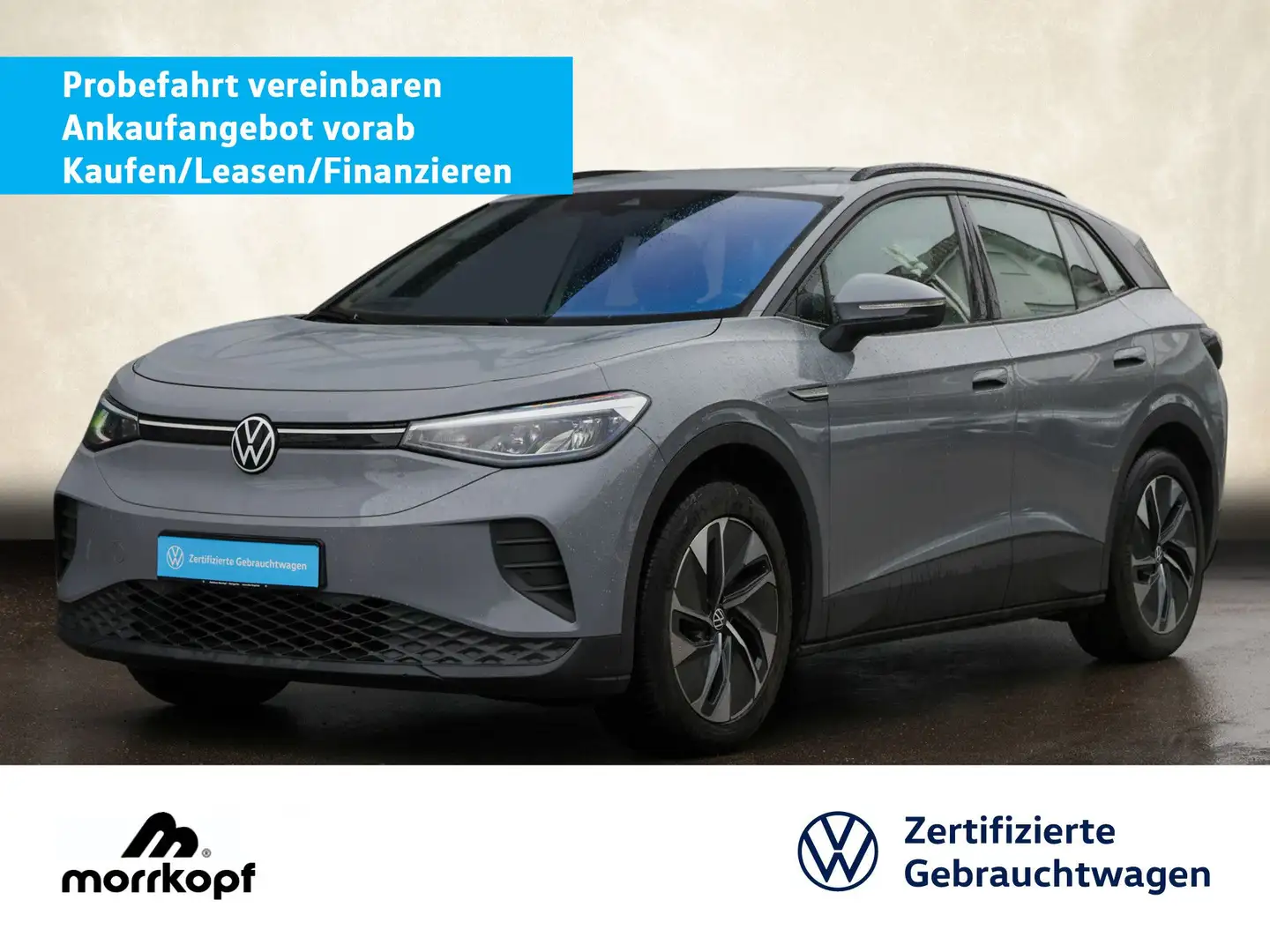 Volkswagen ID.4 Pure City +AHK+ACC+NAVI+ Bluetooth LED Klima Silber - 1