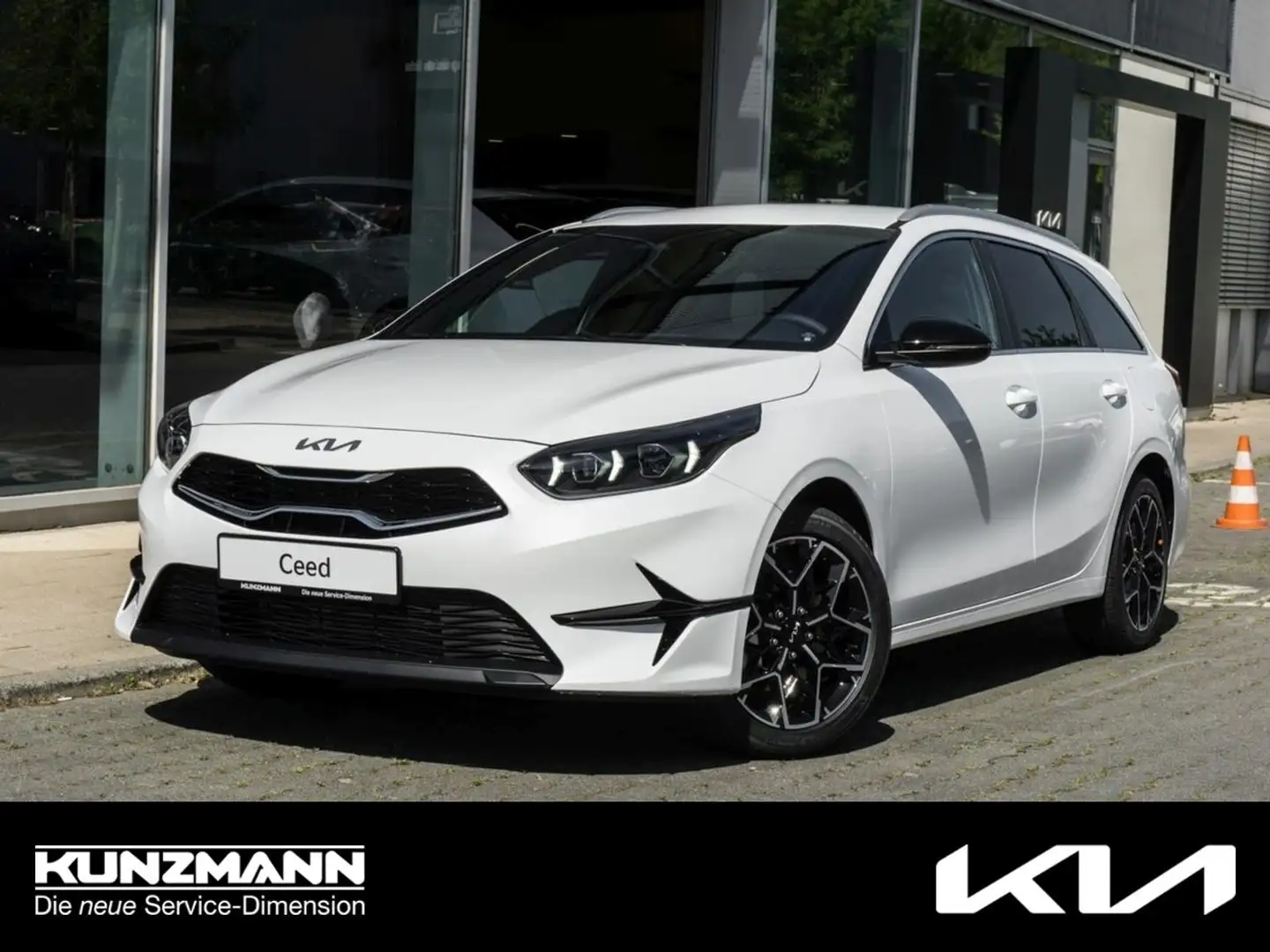 Kia Ceed SW / cee'd SW Ceed SW 1.5T Nightline Navi Lenkradhzg Privacy Blanc - 1