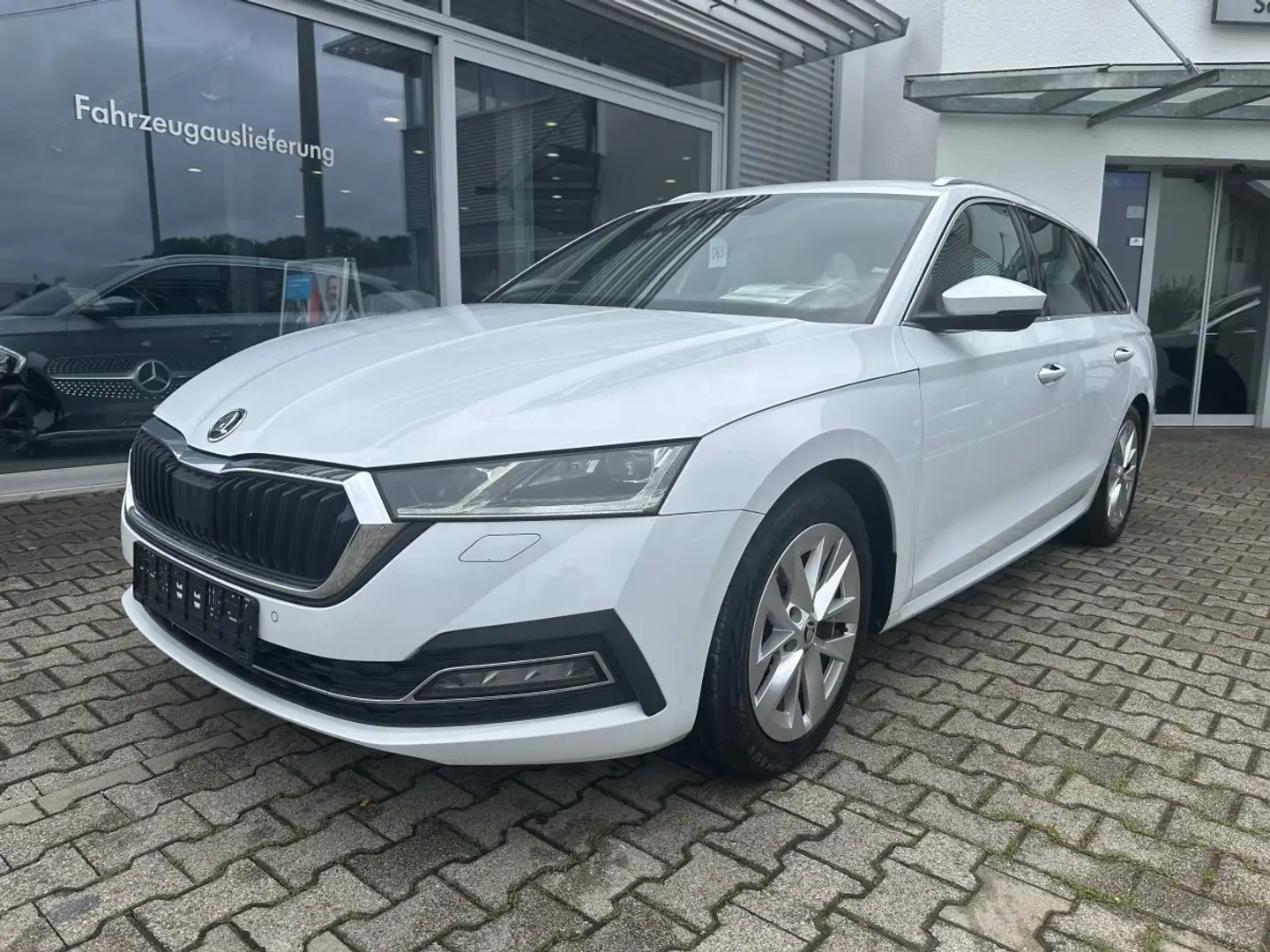Skoda Octavia Combi 2.0TDI 7-Gang FIRST EDITION*VC*LED*HEAD-UP Blanc - 2