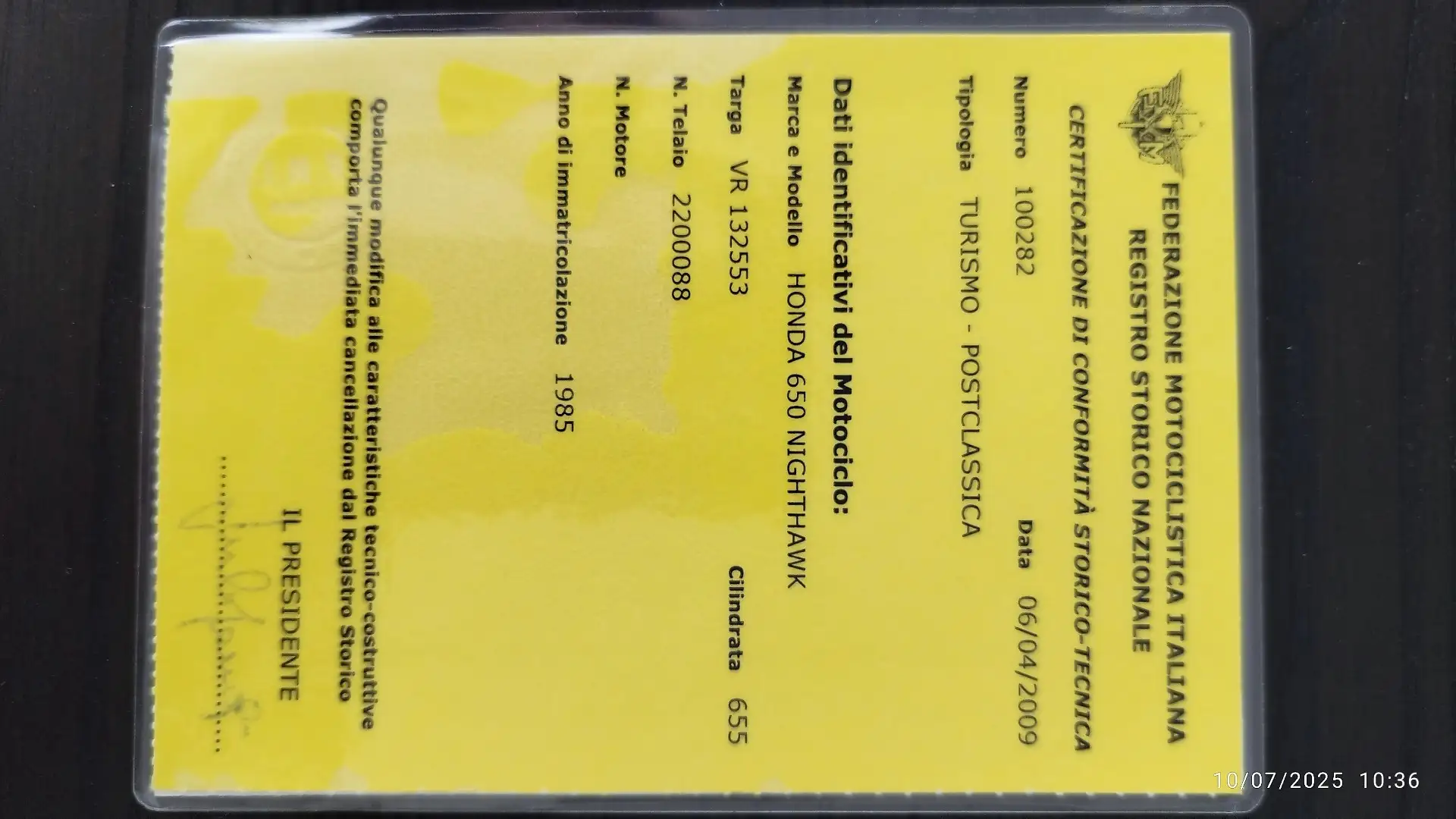 Honda CB 650 Nighthawk 650 Rosso - 2