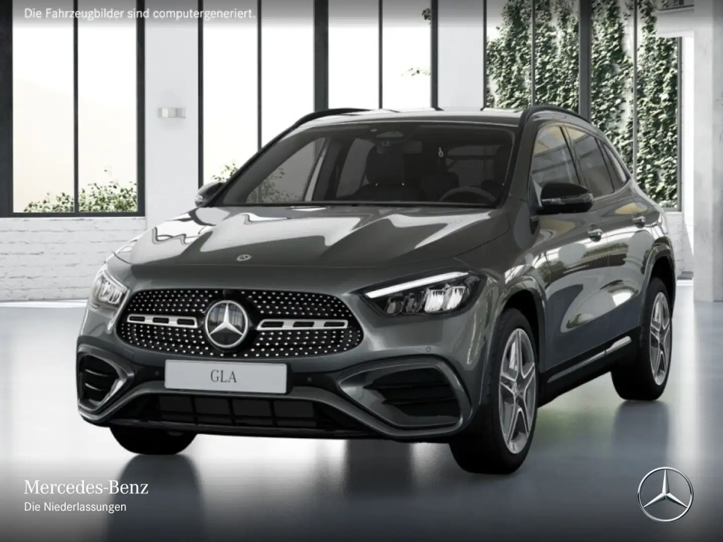 Mercedes-Benz GLA 200 AMG+NIGHT+360°+AHK+LED+TOTW+KEYLESS+7G Grau - 2