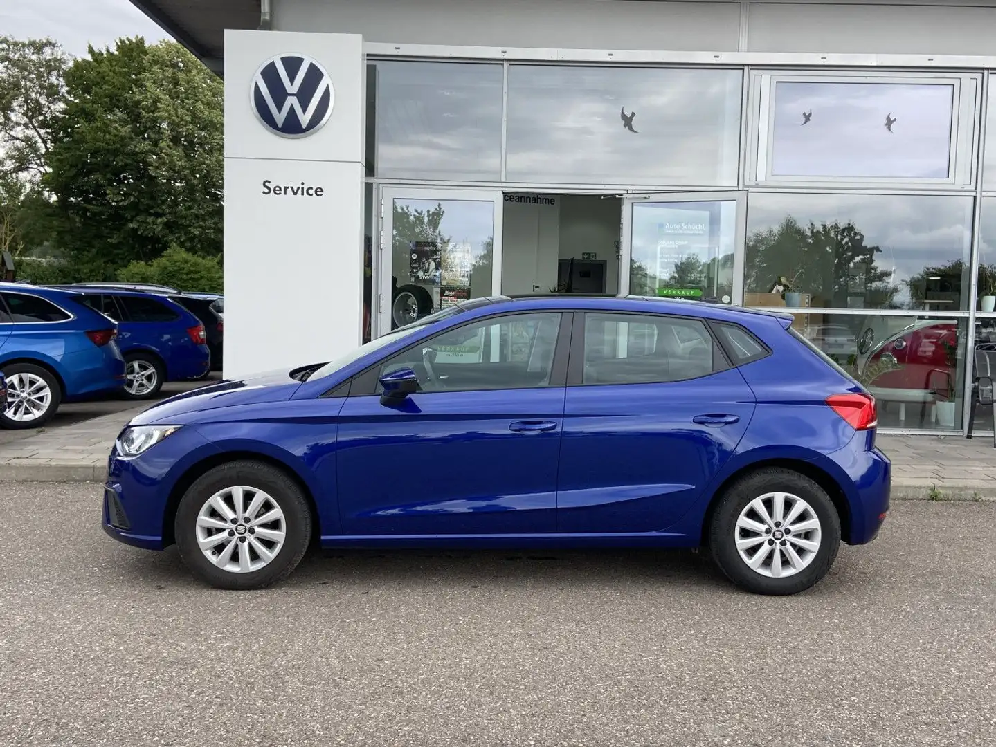 SEAT Ibiza 1.0 TSI Style NAVI+FULL-LINK+PANORAMA+SHZ+ Blau - 2