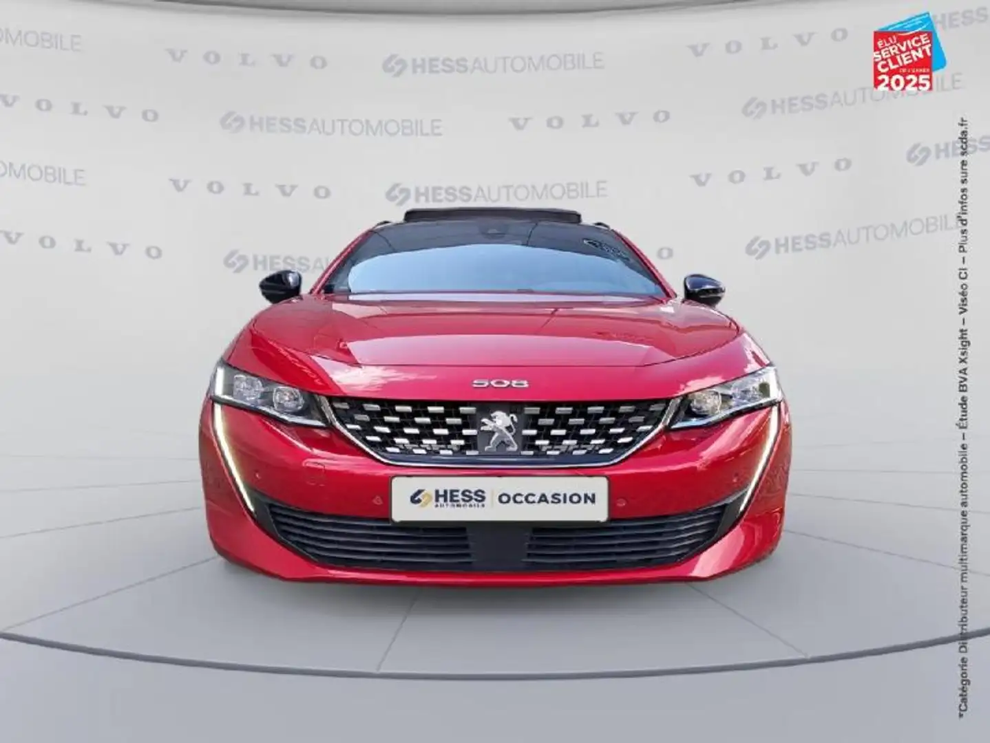 Peugeot 508 PureTech 180ch S\u0026S GT Line EAT8 9cv Rouge - 2