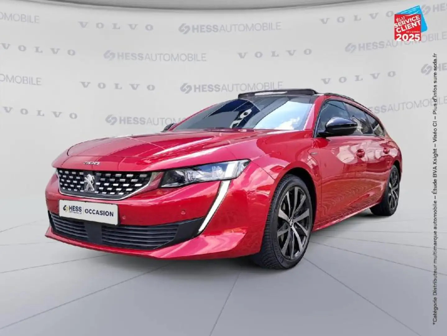 Peugeot 508 PureTech 180ch S\u0026S GT Line EAT8 9cv Rouge - 1