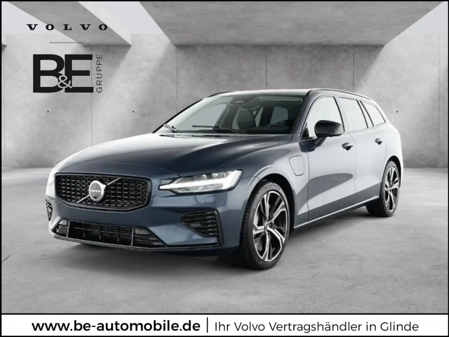Volvo V60 T8 Ultra Dark Recharge Plug-In Hybrid AWD Blau - 1