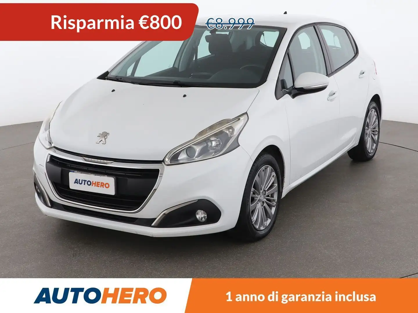 Peugeot 208 1.6 Blue-HDi Active Bianco - 1