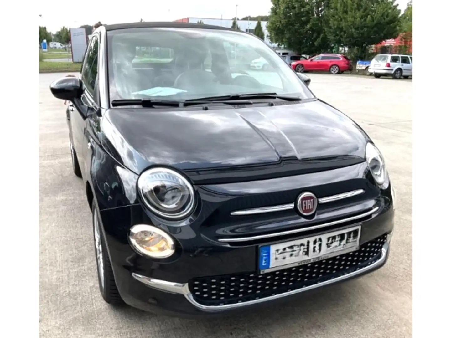 Fiat 500C DolceVita 1.0 Mild Hybrid EU6d UConnect DAB Schwarz - 2