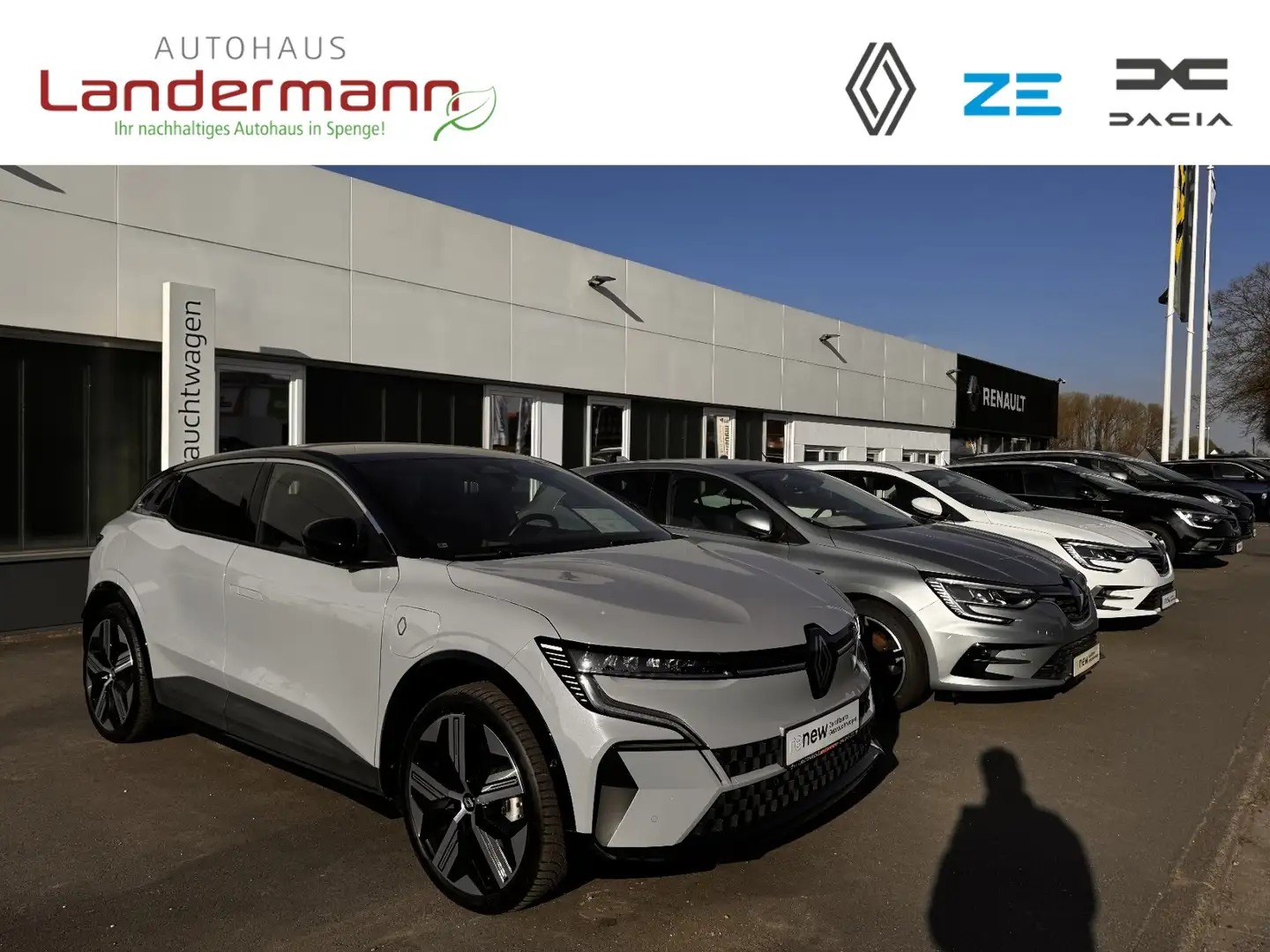 Renault Megane E-Tech ELECTRIC ICONIC EV60  LEDER+AHK Negro - 1