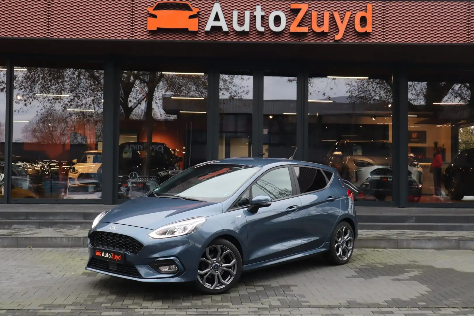 Ford Fiesta 1.0 EcoBoost ST-Line 140pk / DAB / Navi / Clima / Bleu - 1