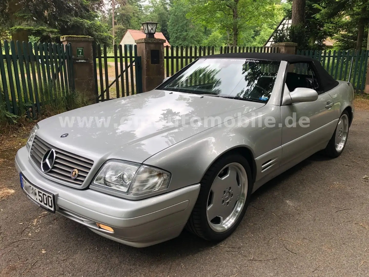 Mercedes-Benz SL 500 *Erstlack* 2.Hand* DB Scheckheft* AMG 18 Argintiu - 1