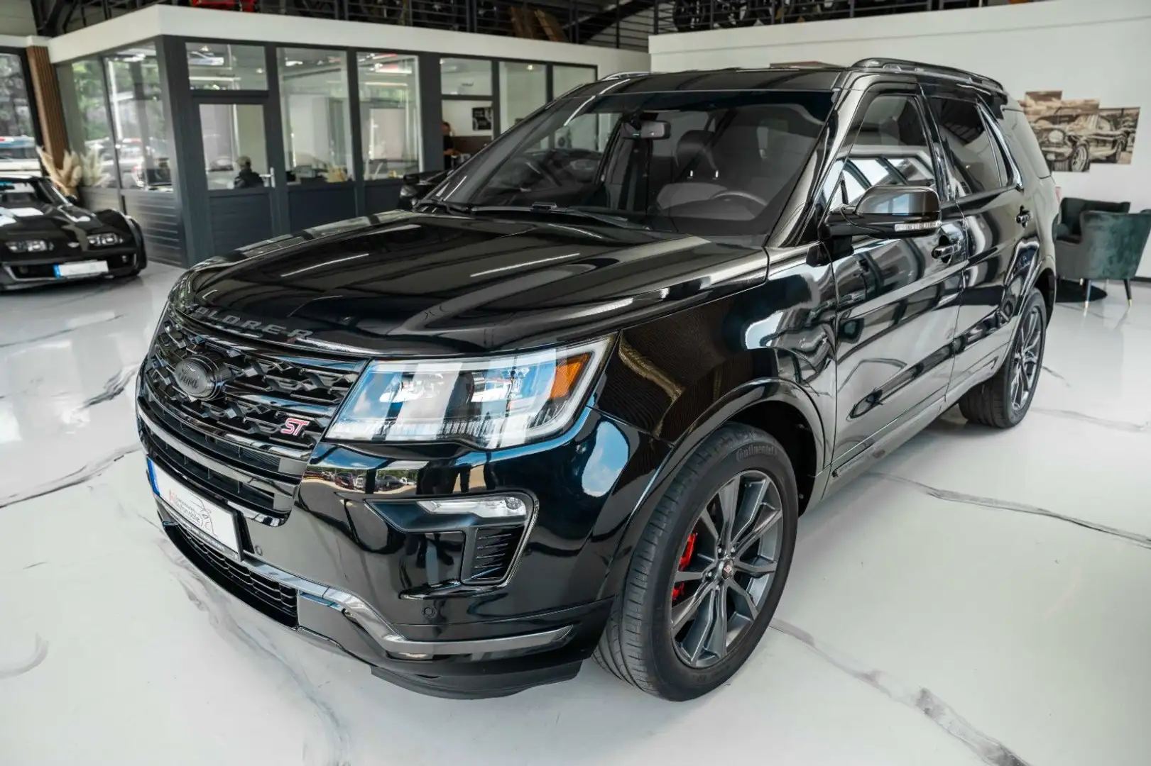 Ford Explorer 3,5 XLT 4x4 LPG BRC NAVI LEDER 7 SITZE Noir - 1