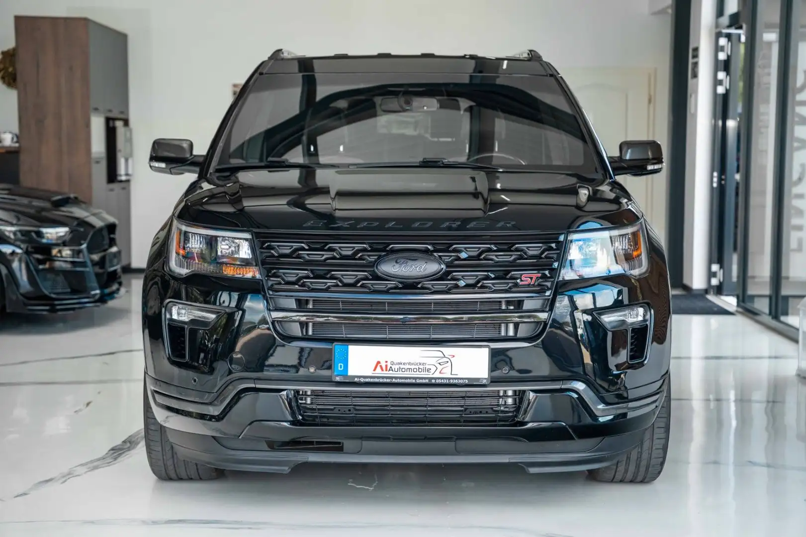Ford Explorer 3,5 XLT 4x4 LPG BRC NAVI LEDER 7 SITZE Noir - 2