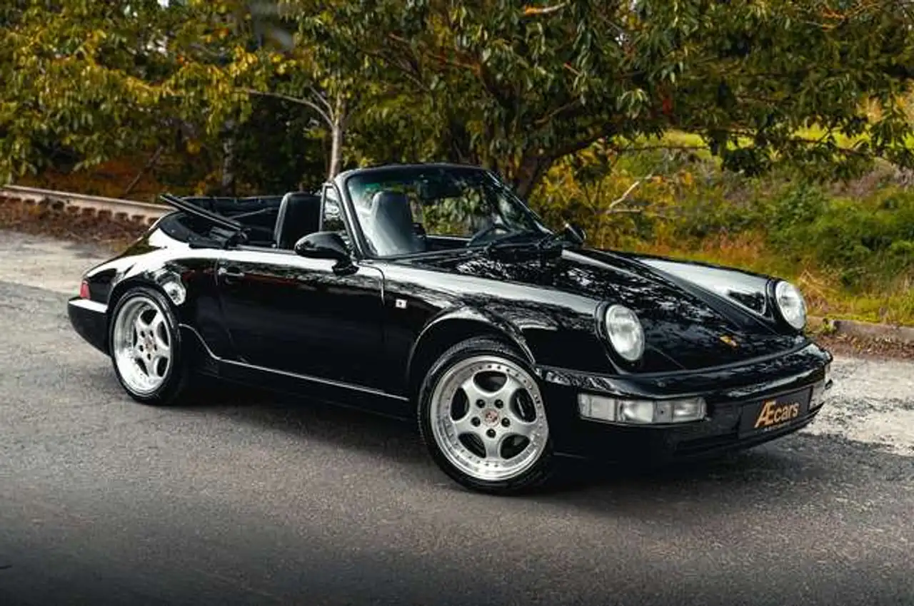 Porsche 964 911 CARRERA CABRIOLET / GEARBOX + ENGINE DONE / AIRCO / HEATED SEATS, foto 2