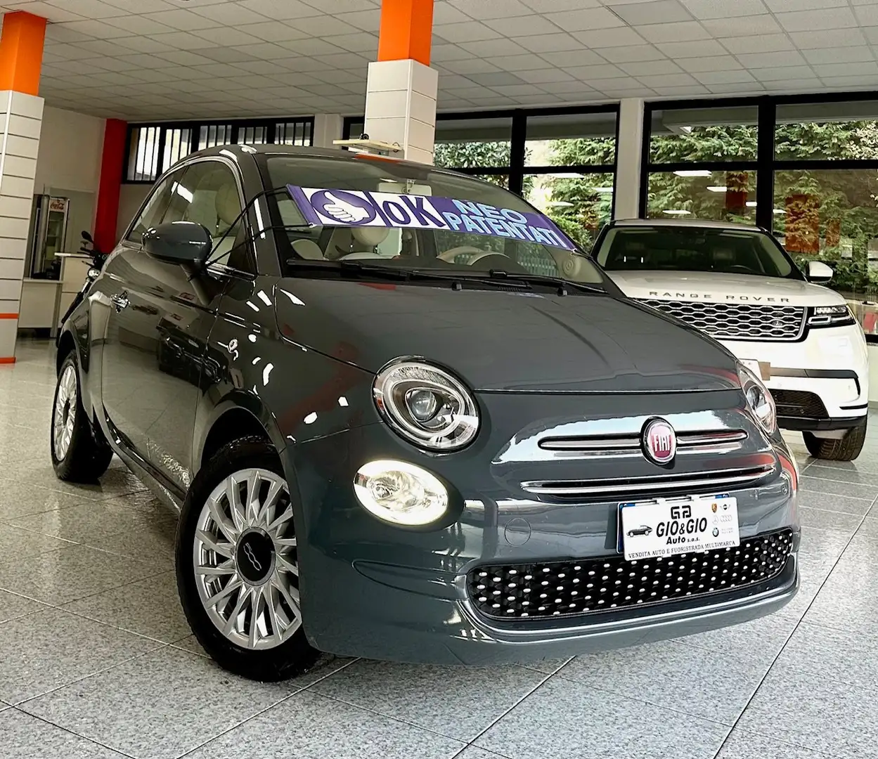 Fiat 500 500 III 2015 1.2 Lounge easypower Gpl 69cv my20 Gris - 2