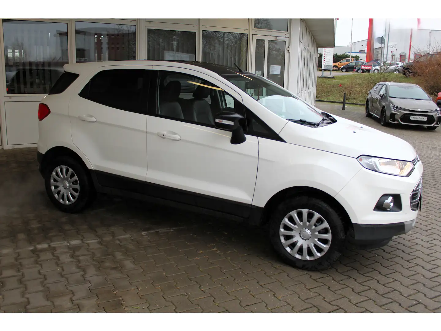 Ford EcoSport Titanium Blanc - 1