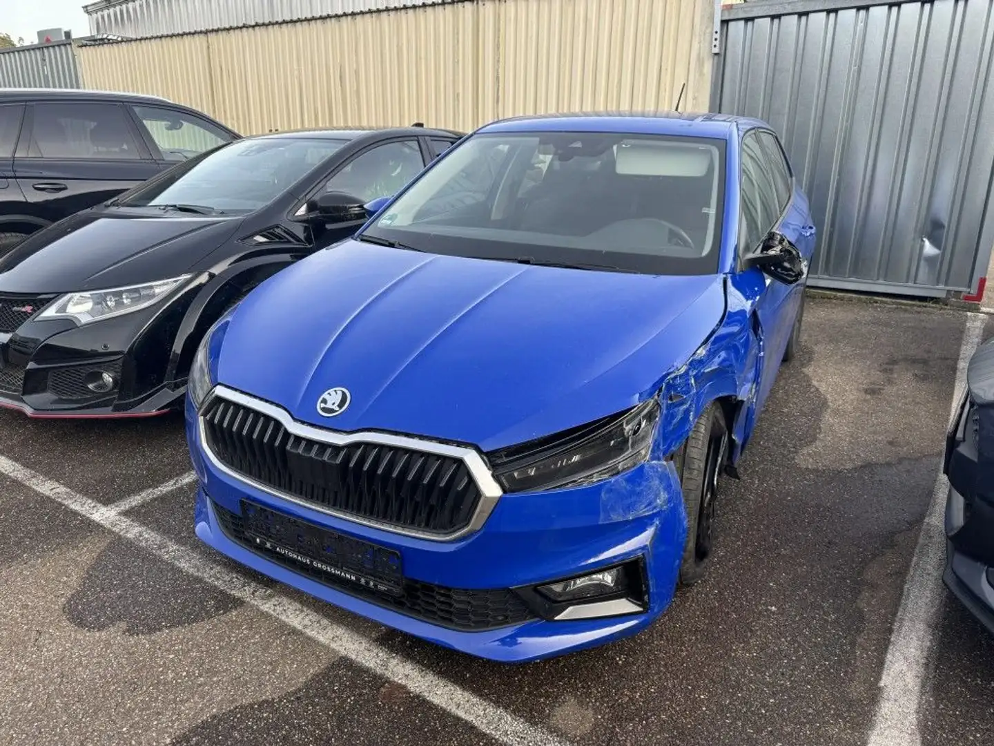 Skoda Fabia 1.0 MPI Selection Blau - 2