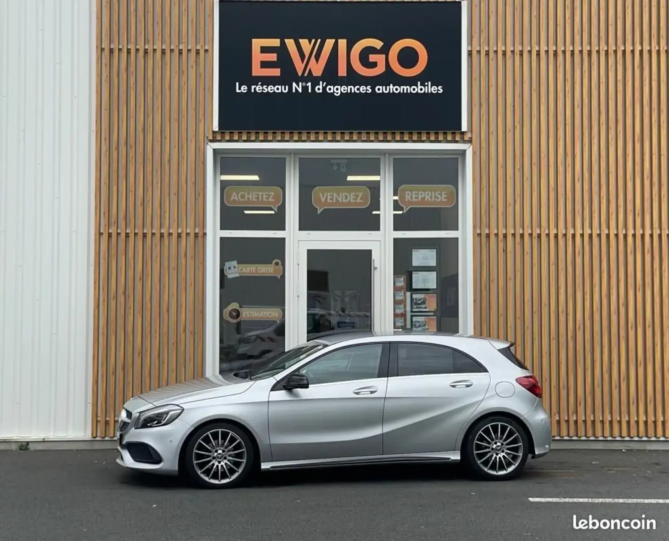 Mercedes-Benz A 200 Mercedes 1.6 200 155 AMG LINE FASCINATION 7G-DCT B Gris - 1