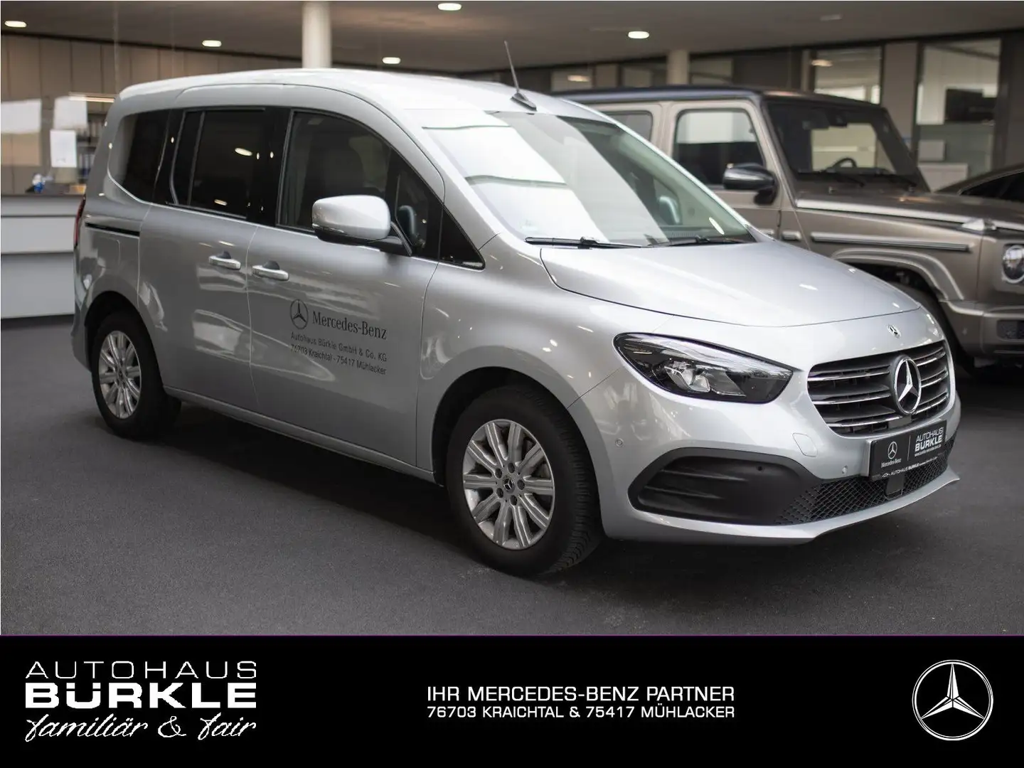 Mercedes-Benz T-Class T 180 d Progressive Edition,Keyl,AHK,Totw,KamLED Srebrny - 1