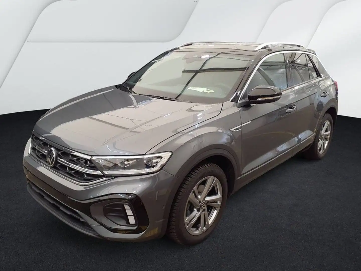 Volkswagen T-Roc 1.5 TSI DSG R-Line AHK Navi LED ACC SHZ PD Gris - 1
