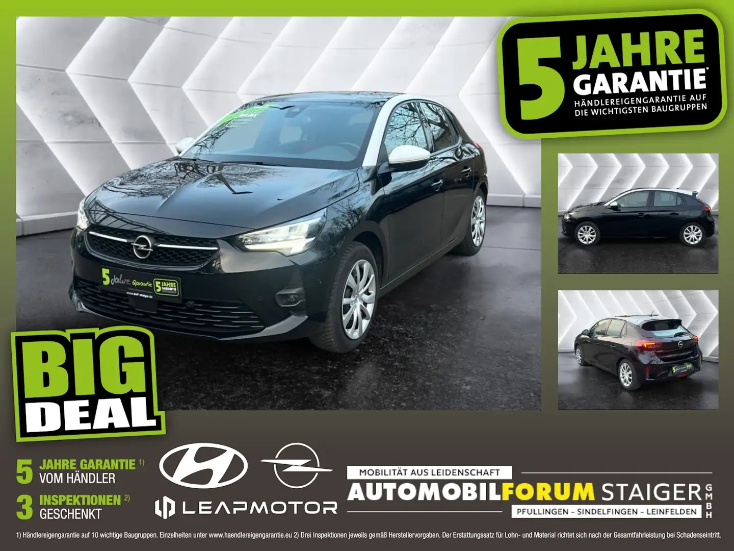 Opel Corsa F 1.2 Turbo GS Line AUT DynLicht Kam. LED Negru - 1