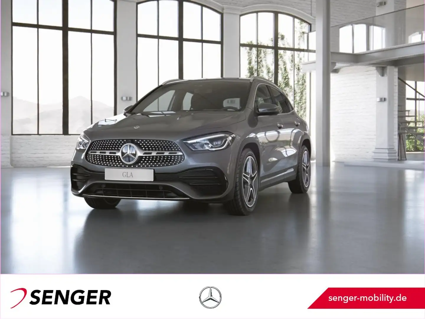 Mercedes-Benz GLA 200 AMG Rückfahrkamera Ambiente MBUX LED Grijs - 1