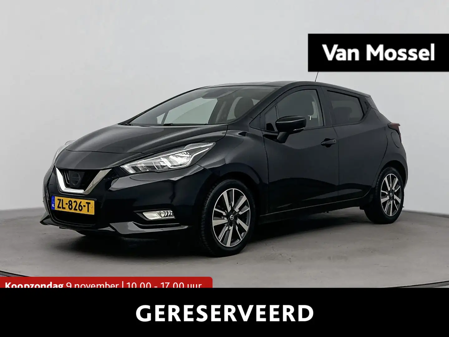 Nissan Micra 1.0 IG-T N-Connecta 100PK | Navigatie | Achteruitr Zwart - 1