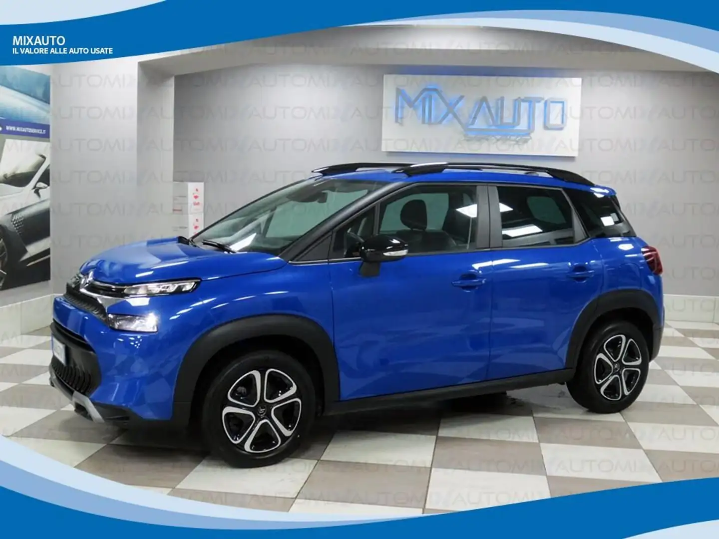 Citroen C3 Aircross 1.2 PureTech 110cv Shine EU6 Blu/Azzurro - 1