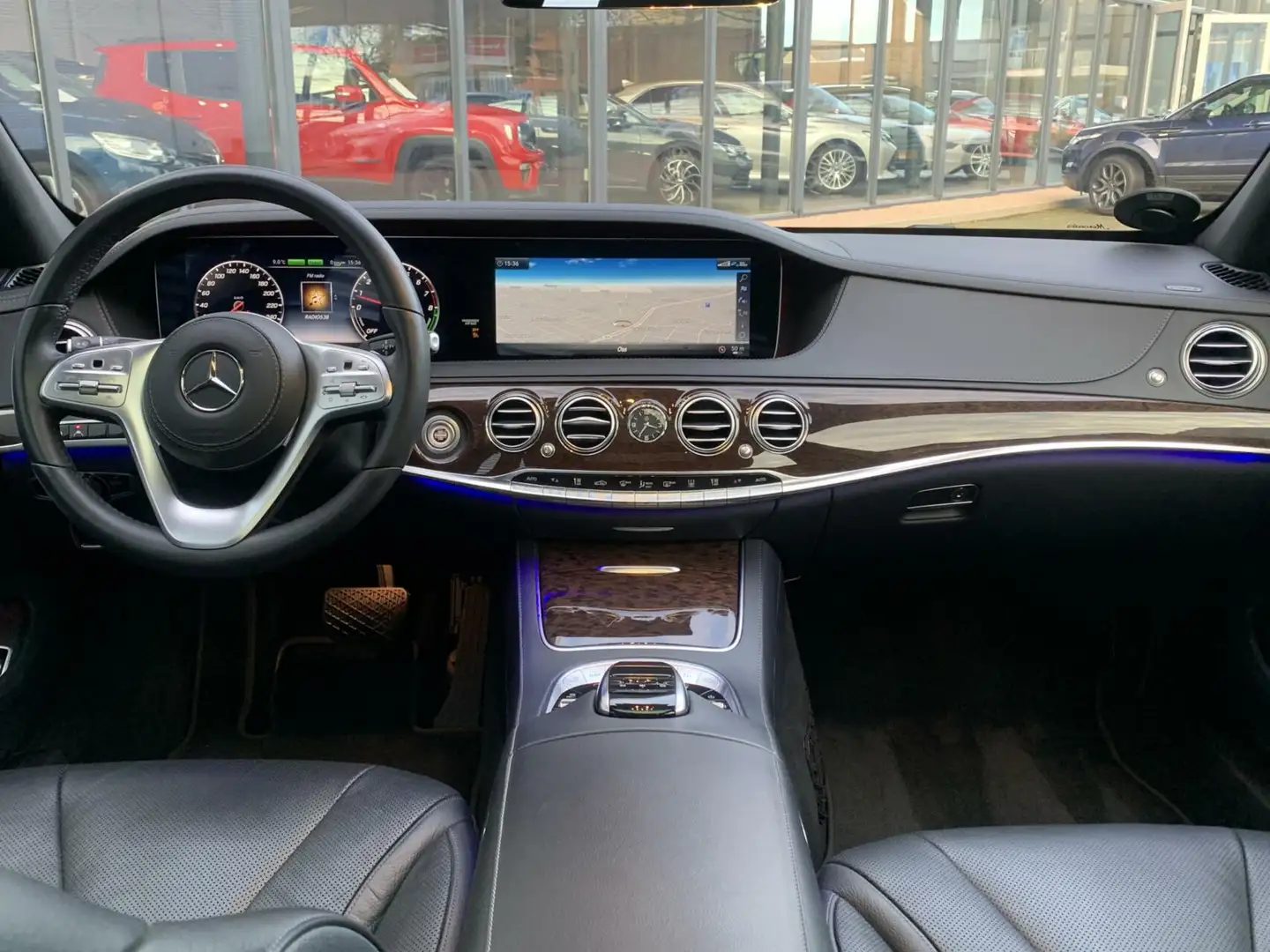 Mercedes-Benz S 560 E Lang 4Matic Pano Led Carplay Camera 2018 Vol Optie Albastru - 2