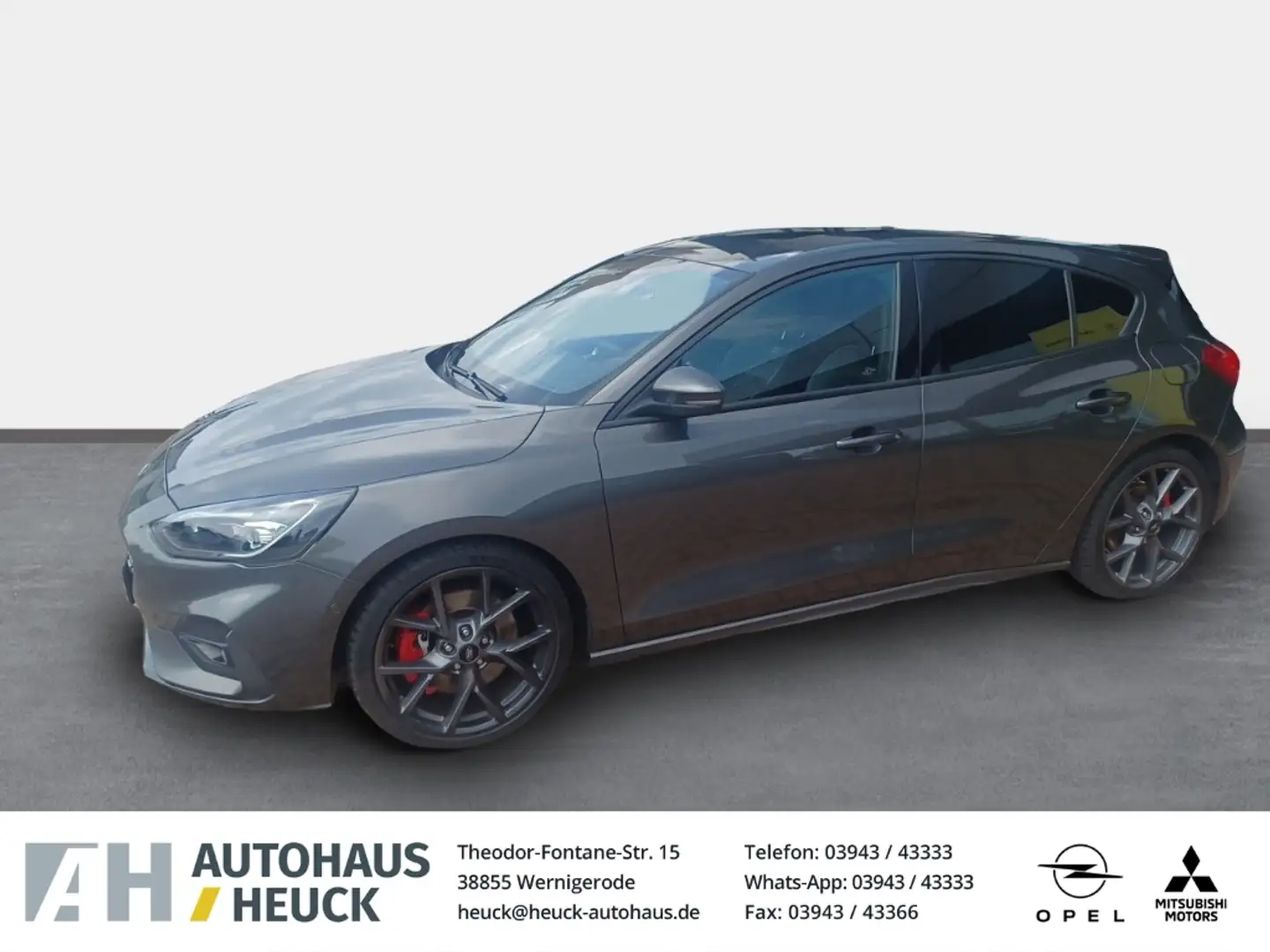 Ford Focus ST 2.3 EcoBoost Navi Digitales Cockpit LED Blendfr Gris - 1