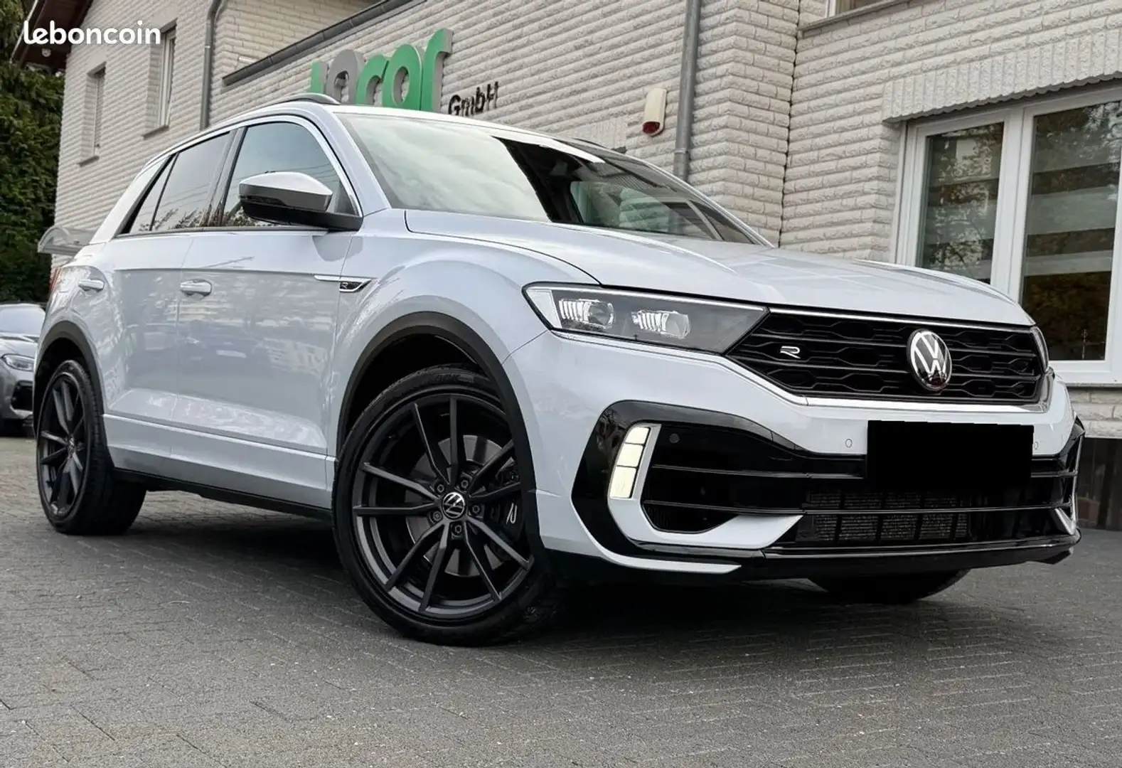 Volkswagen T-Roc 2.0 TSI R 4Motion 300CH DSG-GPS-LED-ACC-DCC-VIRTUAL COCKPIT-SON BEATS-TOIT OUVRANT PANORAMIQUE-WHITE SILVER-CARTE GRISE E Gris - 1