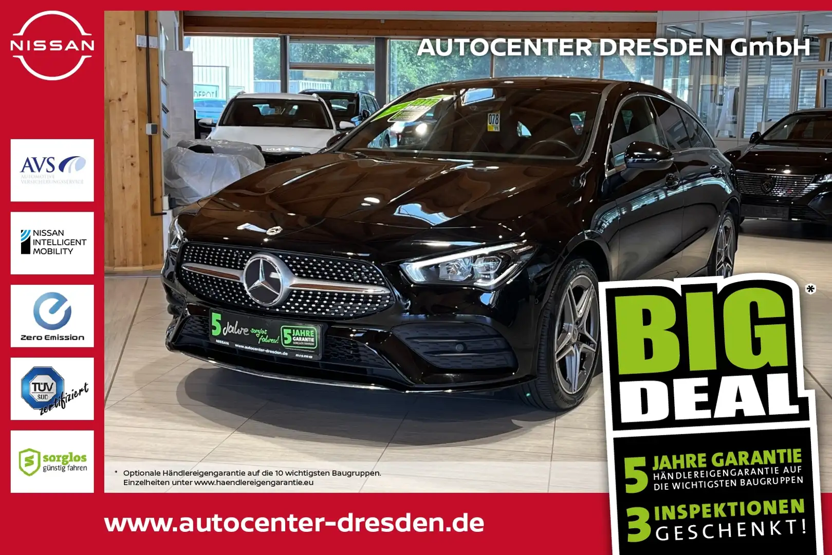 Mercedes-Benz CLA 250 e Shooting Brake AMG Line AHK KAM NAVI Schwarz - 1