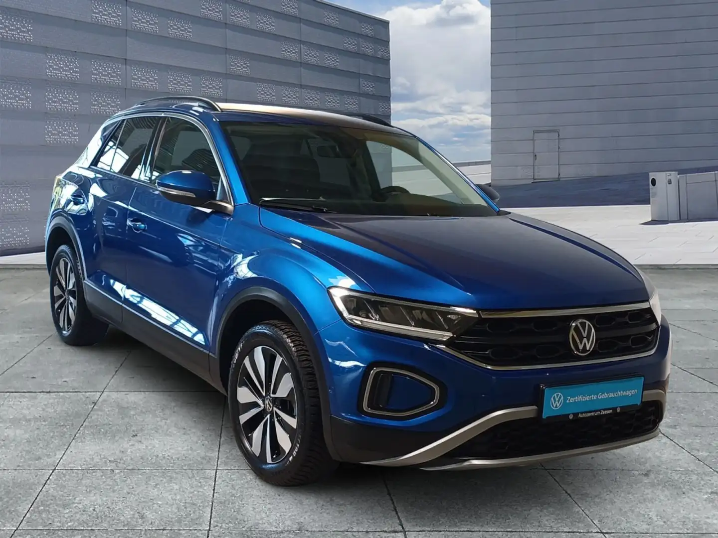 Volkswagen T-Roc 1.5 TSI MOVE DSG+BAA+USB+DAB+EPH+MAL+SHZ+ Klima Blau - 2