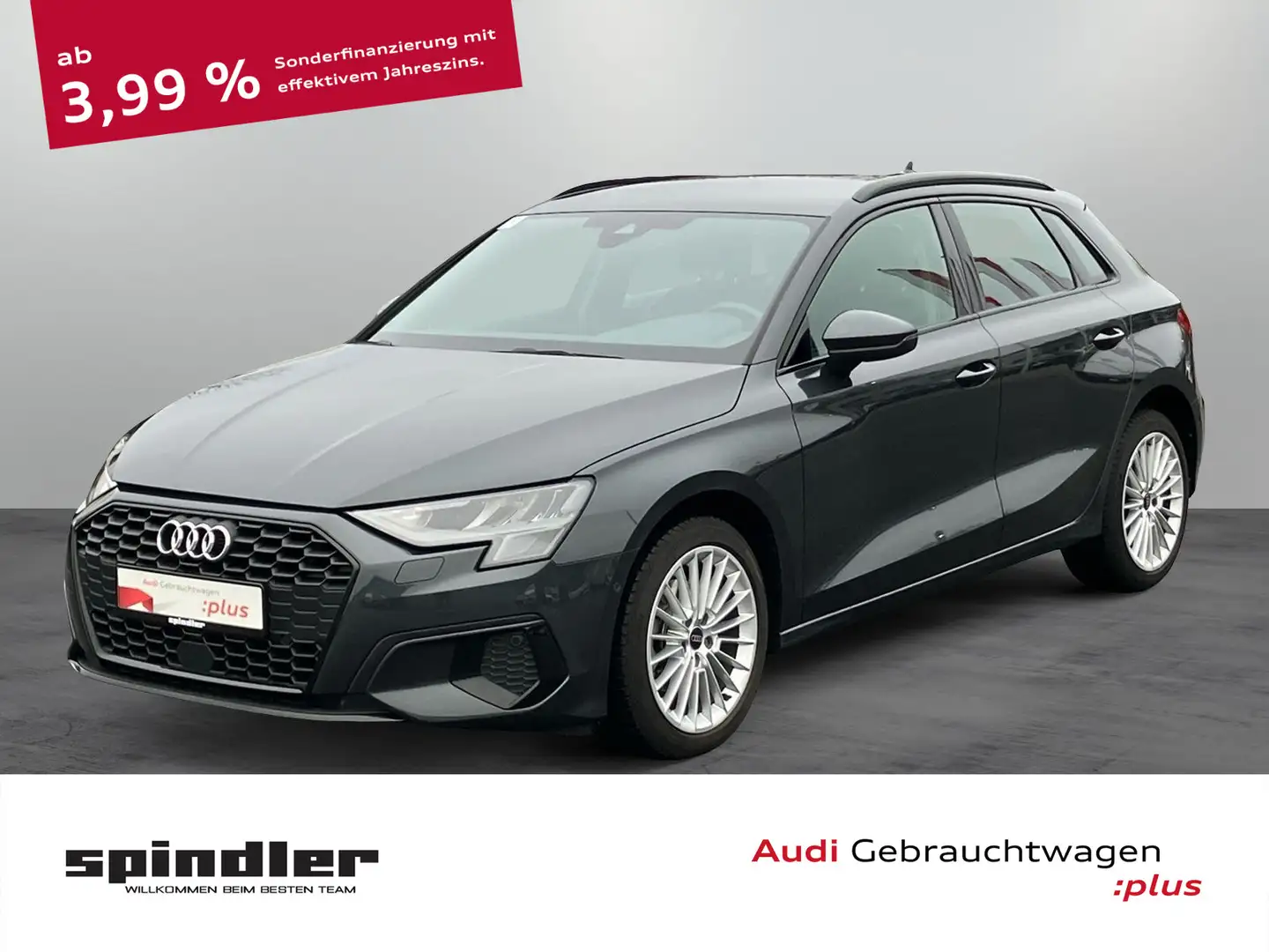 Audi A3 advanced 35TDI S-tronic / MMI-Navi+ Gris - 1