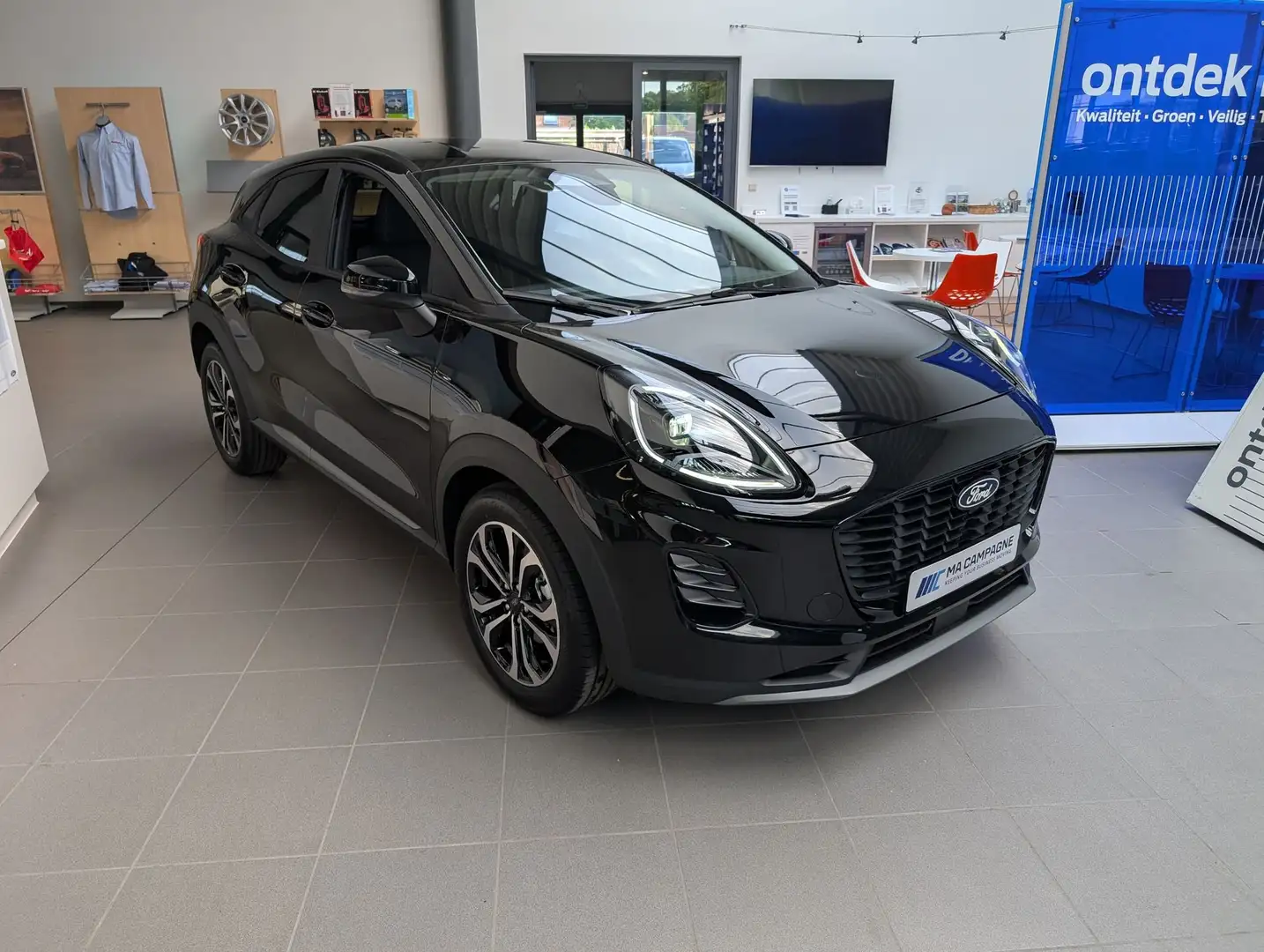 Ford Puma Titanium 1.0i EcoBoost 125pk Mild Hybrid A7 autom Noir - 1