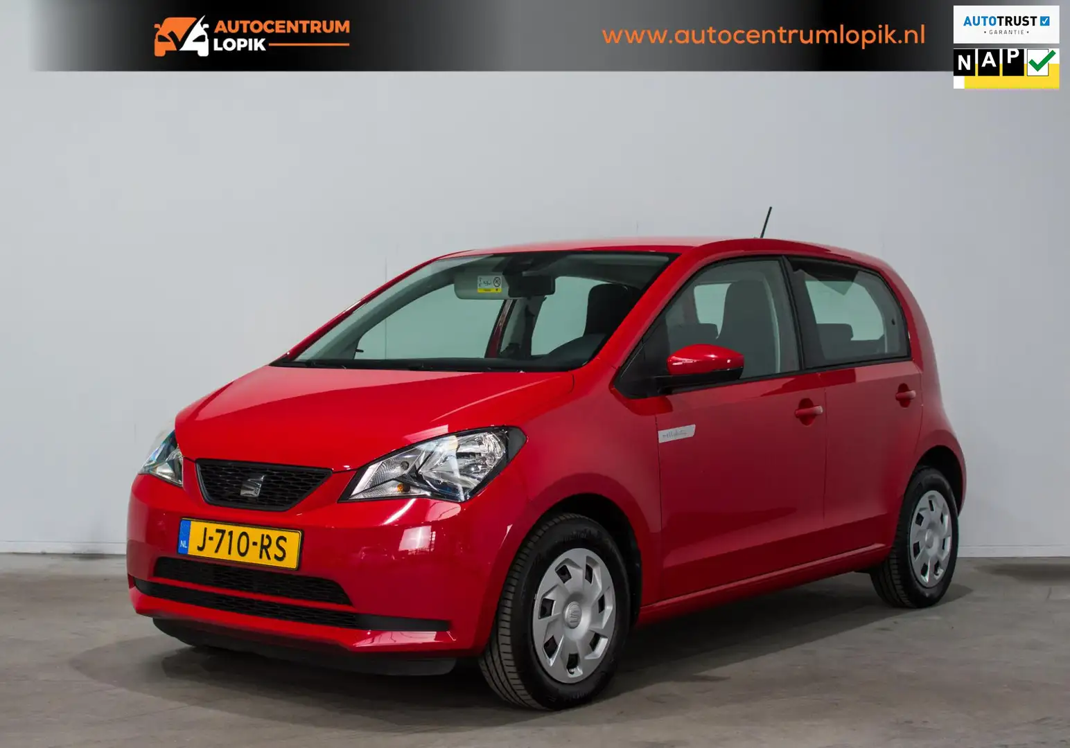 SEAT Mii Electric DAB*Lane warning*NAP*1e eigenaar Rouge - 1