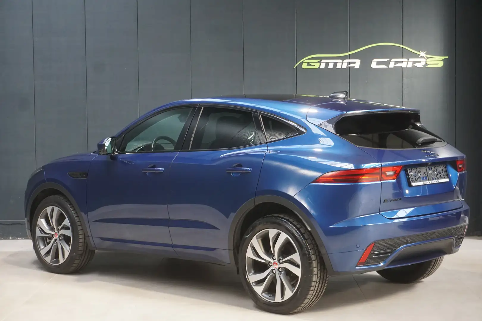 Jaguar E-Pace P160 R-Dynamic-Navi-Airco-Leder-Pano-360c-Garantie Blauw - 2