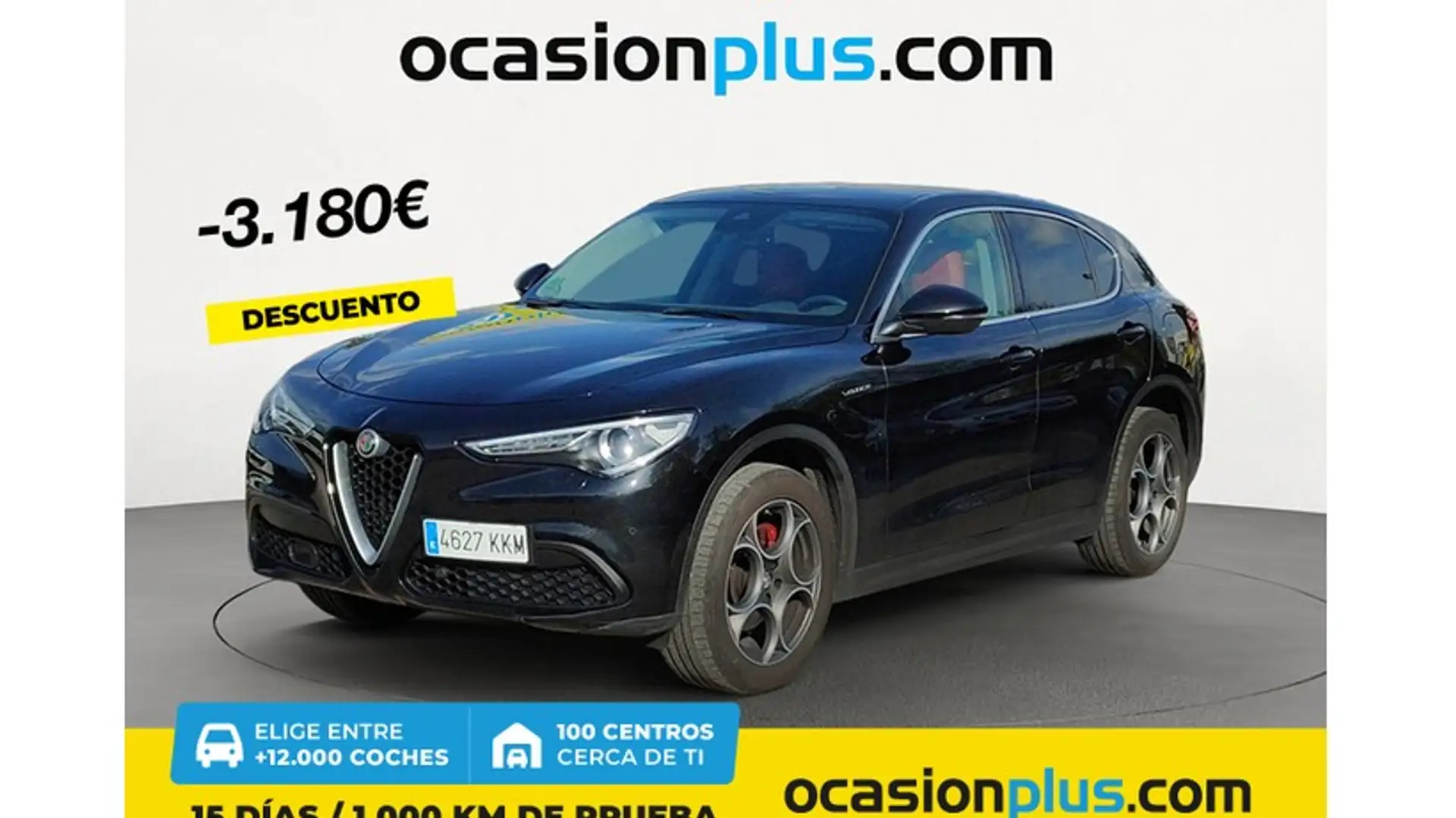 Alfa Romeo Stelvio 2.0 Executive Q4 Aut. 200 Negro - 1