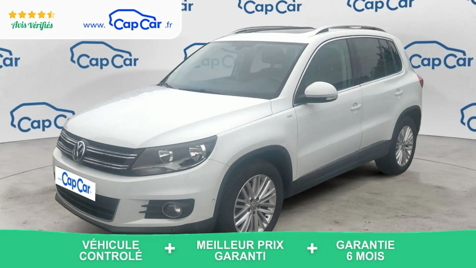 Volkswagen Tiguan 2.0 TDi 140 Cup Wit - 1