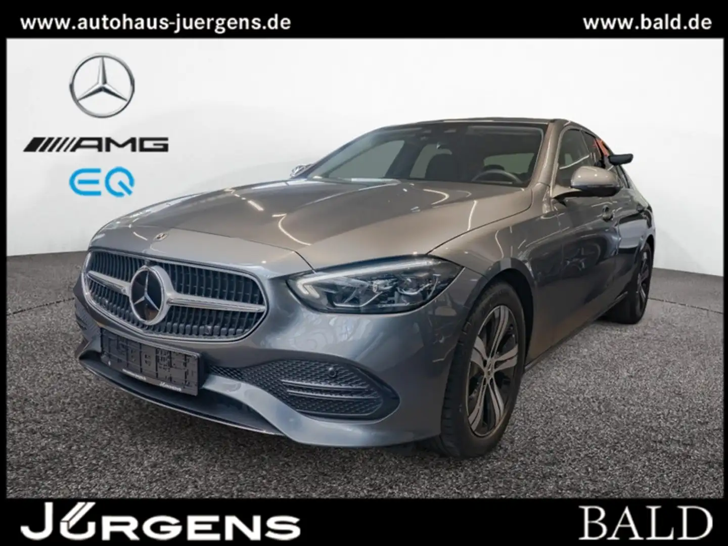 Mercedes-Benz C 200 d Avantgarde/LED/360/Burm/Distr/Winter/17" Grau - 2
