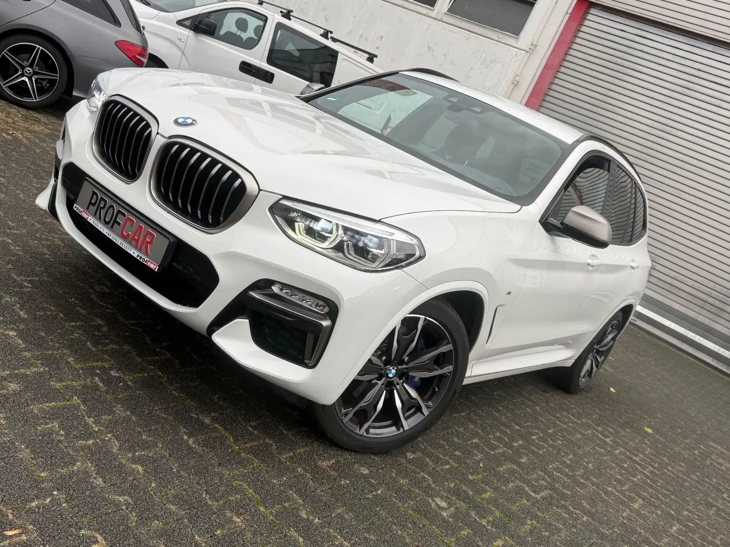 BMW X3 M40d AHK-SHZ-PDC-MEMORY-MATRIX-TEMP Weiß - 1