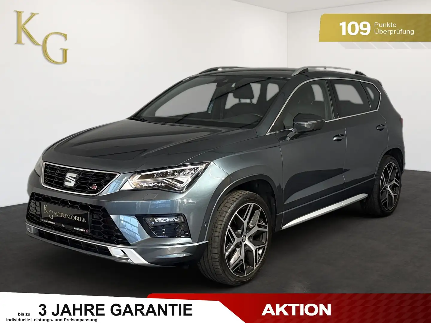 SEAT Ateca 2.0 TDI FR 4Drive ab ca. 196€ monatlich Grau - 1