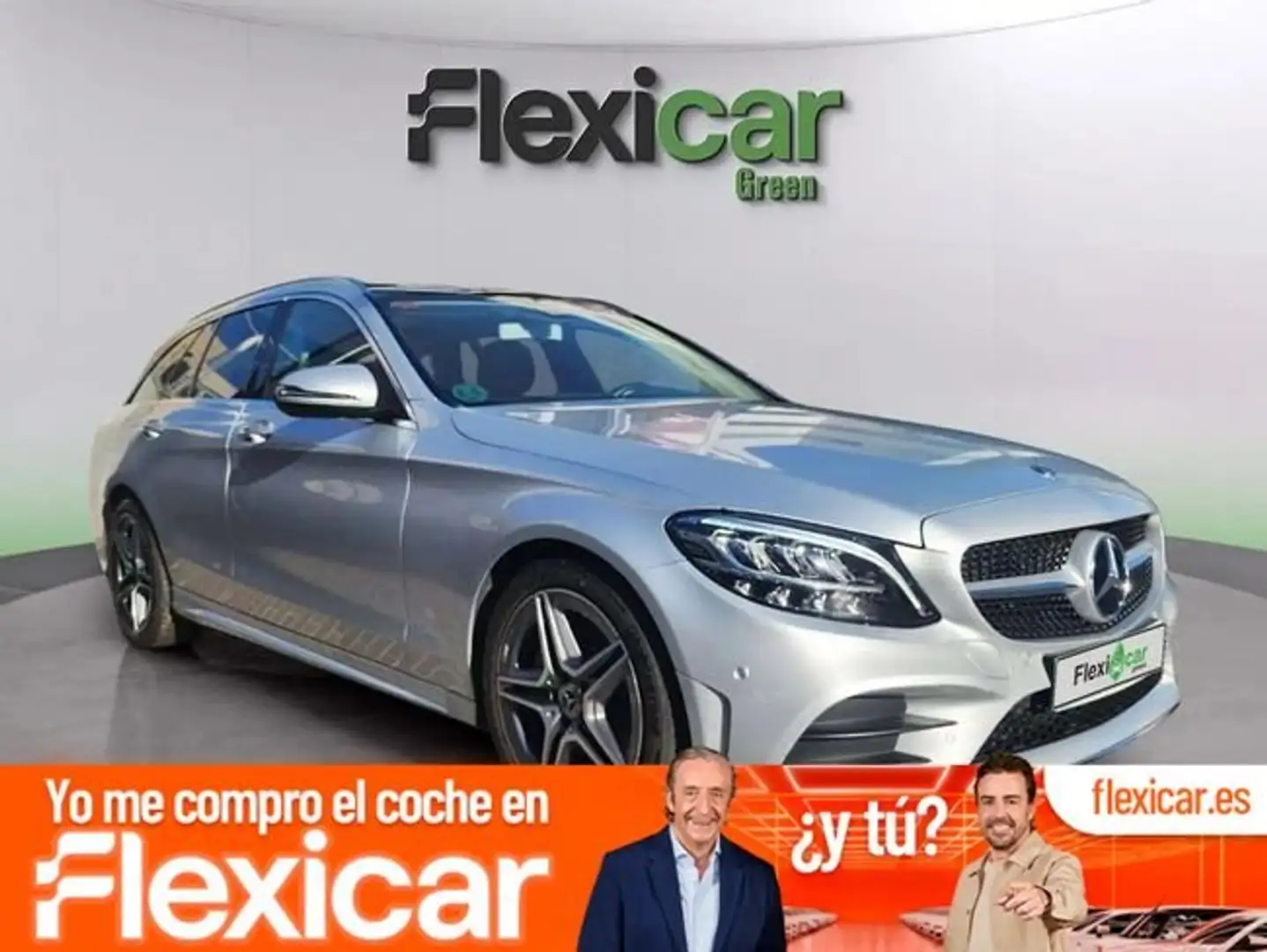 Mercedes-Benz C 220 d 4MATIC Estate Gris - 1