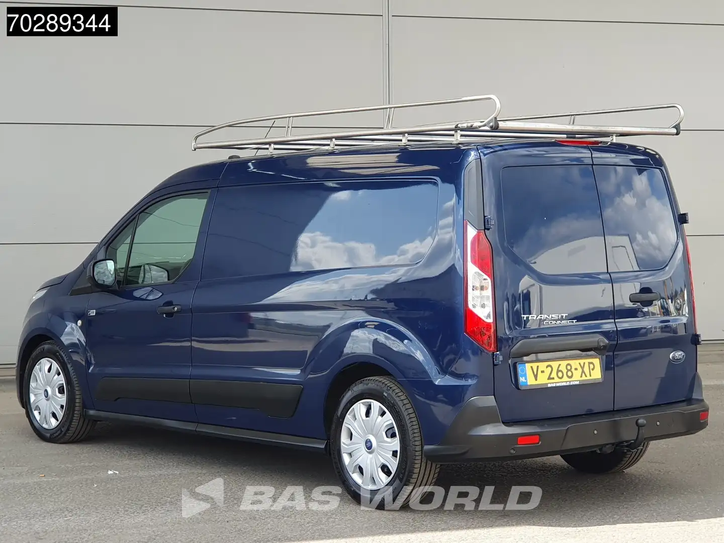 Ford Transit Connect 100PK Automaat L2H1 Trekhaak Navi Airco Camera Par Blauw - 2