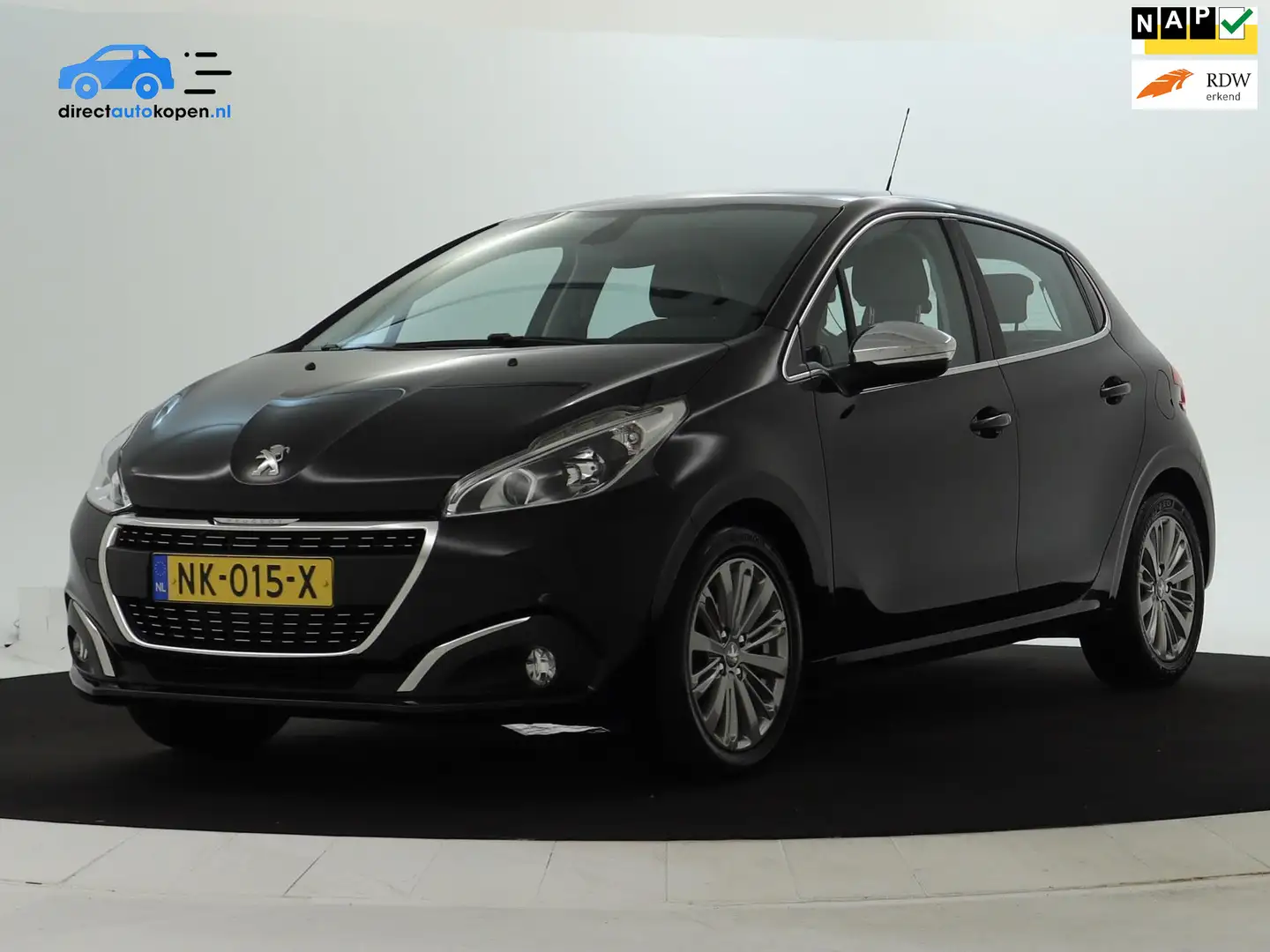 Peugeot 208 1.2 PureTech Allure 110PK | NAVI | PANO | Camera Negro - 1