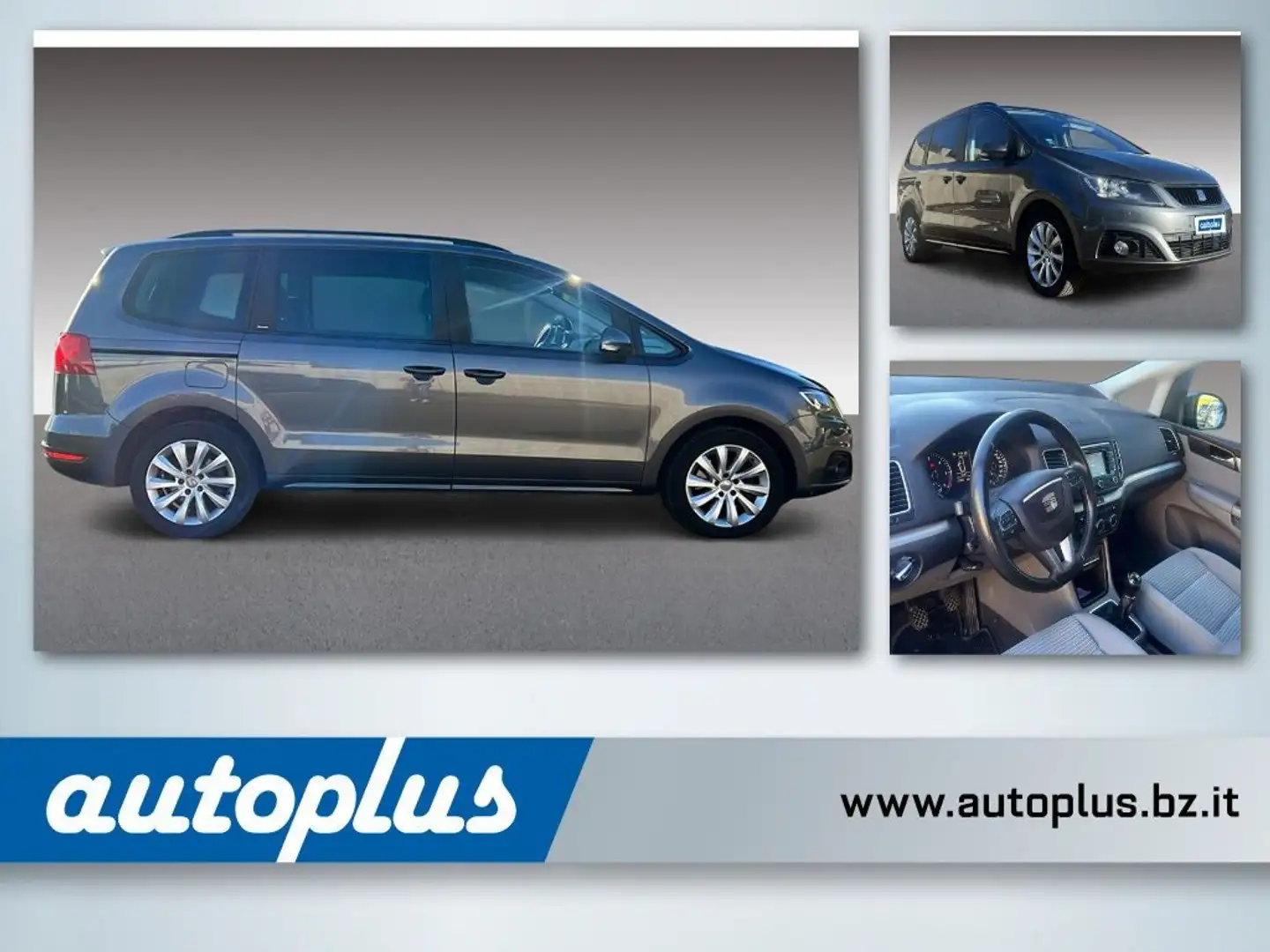 SEAT Alhambra Reference 2.0 TDI 177 CV 7P Grigio - 1