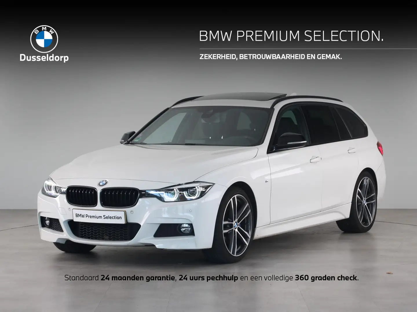 BMW 320 3 Serie 320i Touring M Sport Edition Blanc - 1