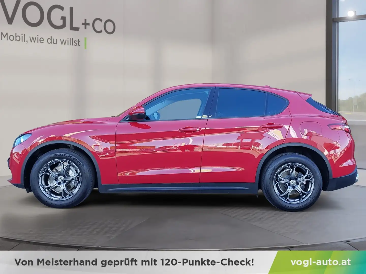 Alfa Romeo Stelvio 2,2 Diesel ATX RWD Rojo - 2