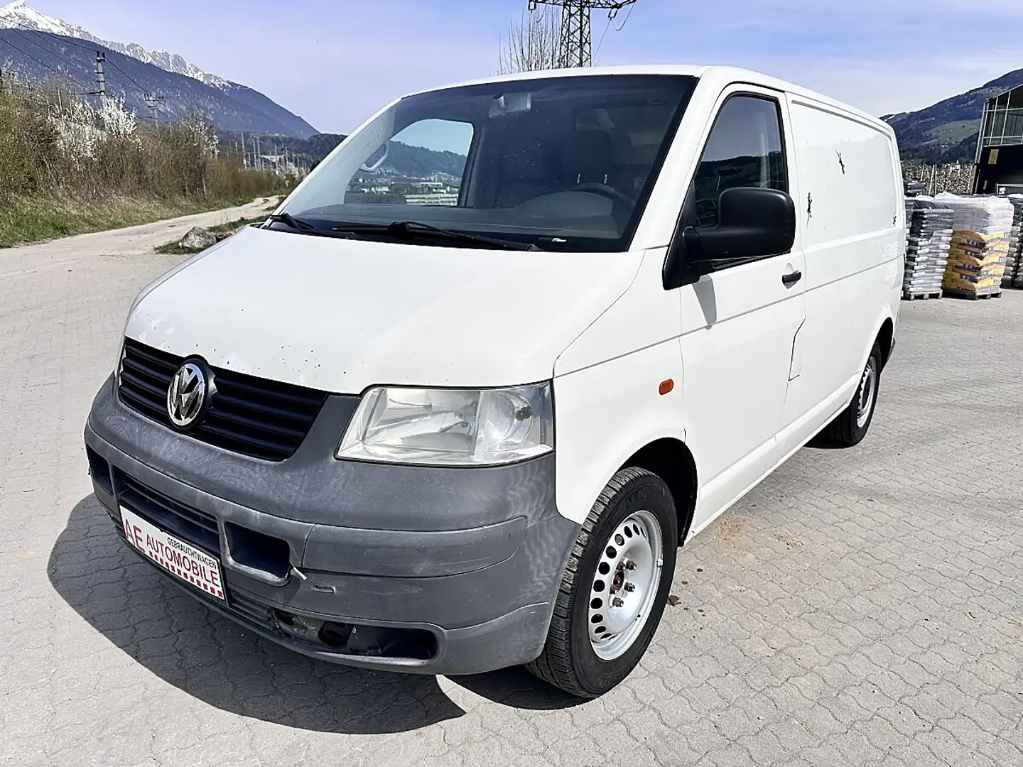 Volkswagen T5 Transporter T5 Kastenwagen 1,9 TDI Economy Weiß - 1
