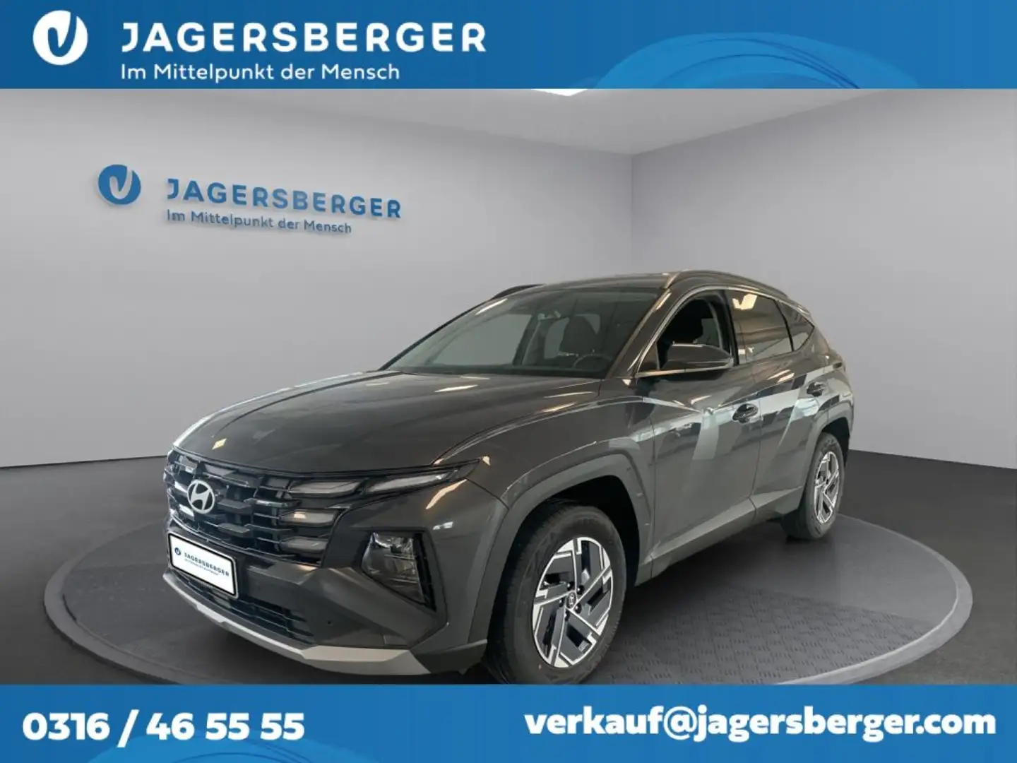 Hyundai TUCSON 1,6 T-GDI 48V 2WD Jubilé Grau - 1